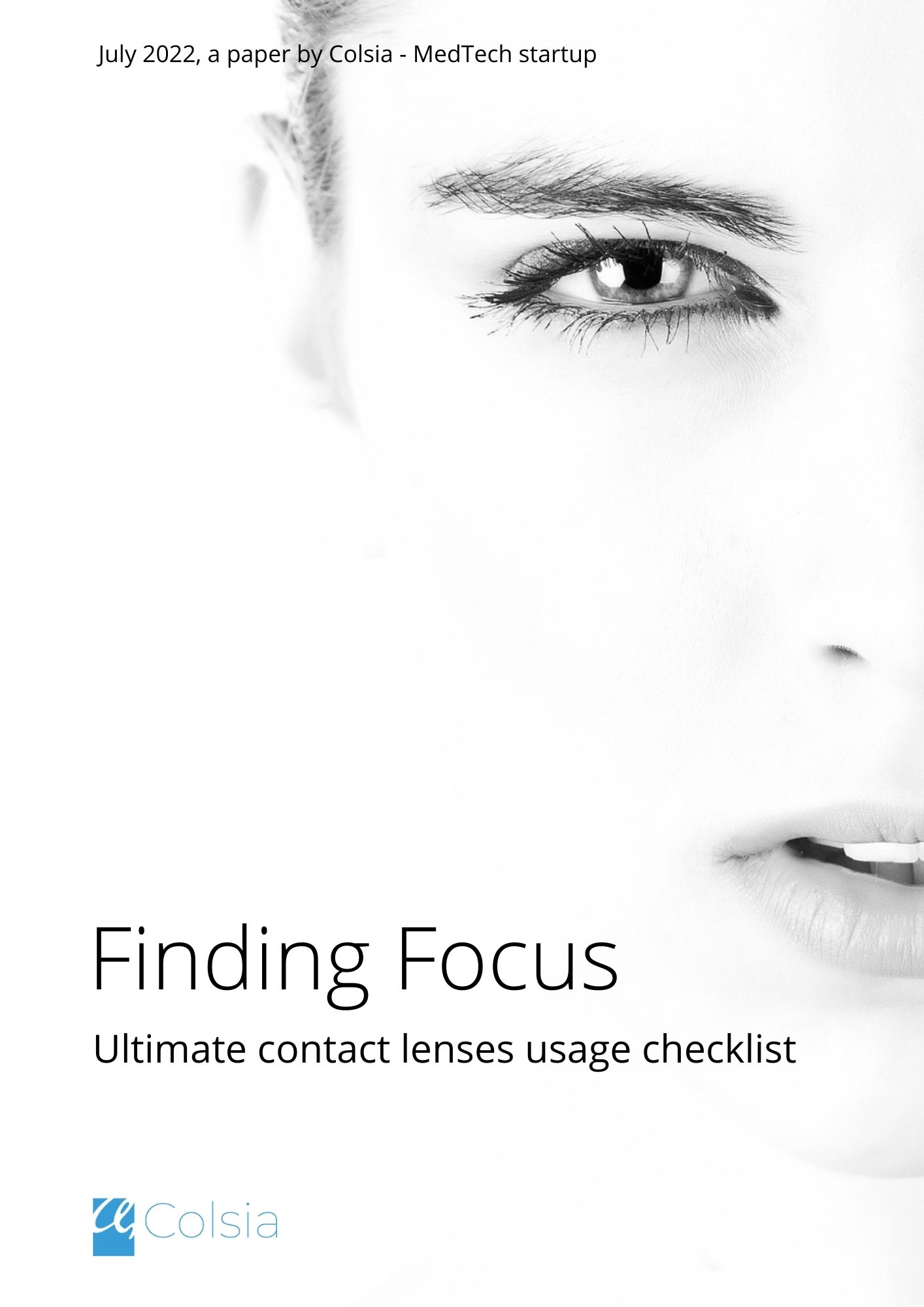 Finding Focus, Magazine for contact lens users